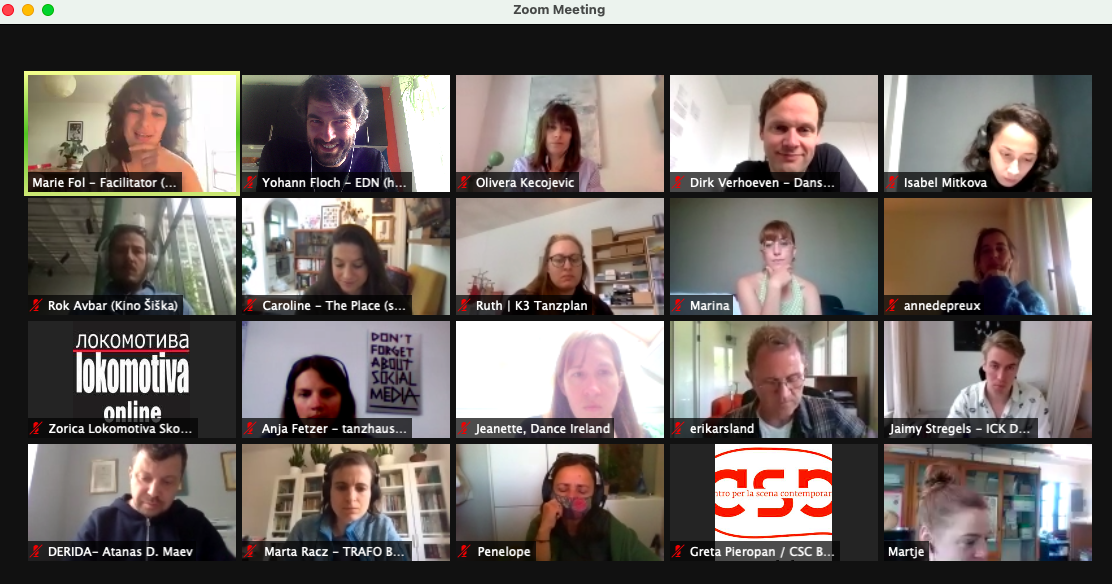 EDN Carte Blanche for Communication Teams Activities European Dance